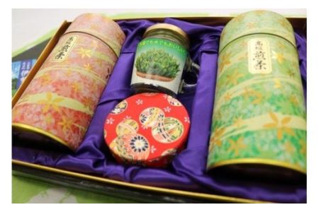 プレミアム　伊勢茶　かぶせ茶　高級　煎茶　抹茶　セット／貴の園製茶　深蒸し　お茶　三重県　度会町