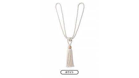 TOSO ロープタッセルDS70 ホワイト 801261