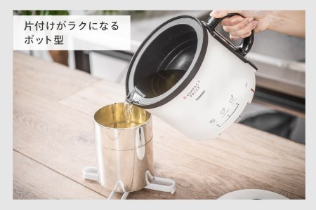 コンパクトフライヤー パールホワイト (EP-4694PW)