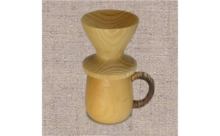 コーヒーカップセット 木製ドリッパー 桑・杉の木 コーヒーカップセット 杉の木