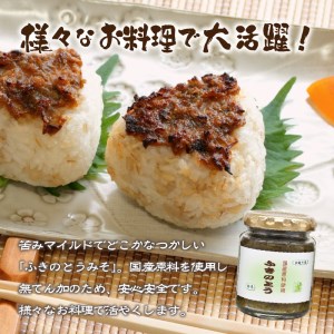 ふきのとうみそ 国産無添加 125g×5本 [h138]