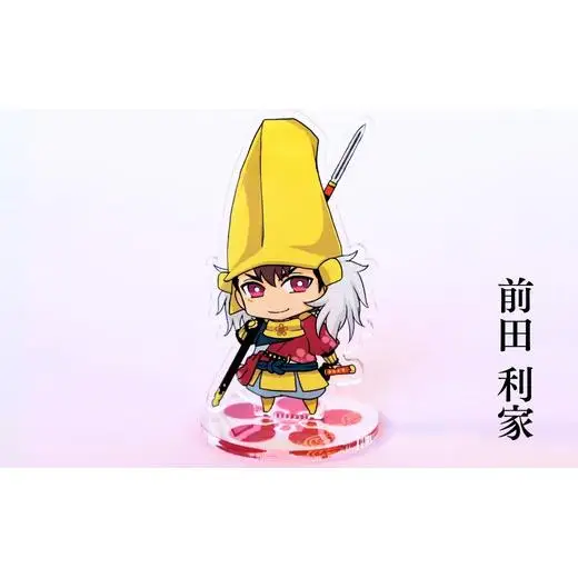 【アクリルスタンド】利家と西軍の重鎮たち（秀家　前田利家　小西行長） 豆本おまけ付