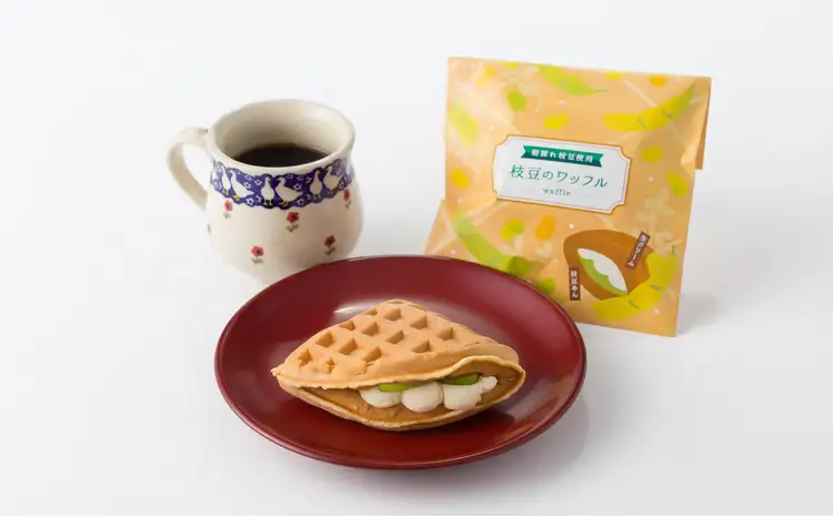 65P5601　枝豆のワッフル2箱（10袋入)【一般社団法人 秋田犬ツーリズム】