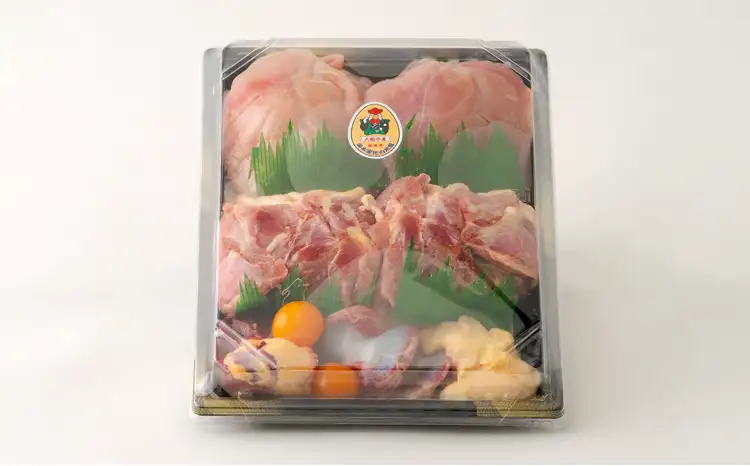 85P2305 比内地鶏1羽ケース(冷蔵)【 本家比内地鶏】