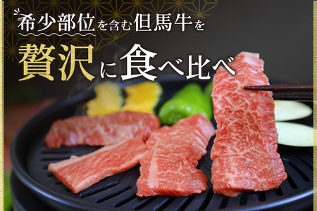 但馬牛 焼肉 食べ比べ おすすめ5種盛り 500g 冷凍 牛肉  02-18