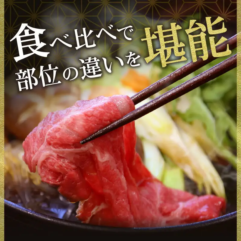 但馬牛 スライス 食べ比べ 三種盛 合計600g リブロース200g もも肉200g バラ肉200g 冷凍 牛肉  02-20
