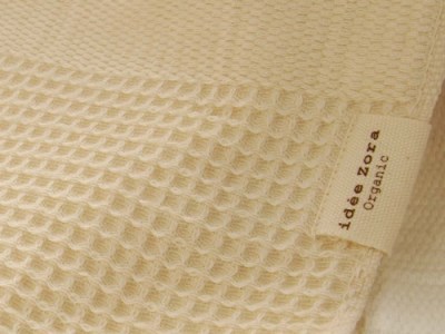 【 キナリ 】 オーガニック ワッフル フェイスタオル OG-5