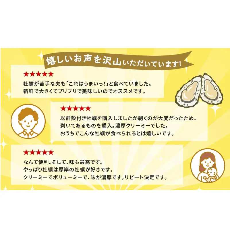 北海道 厚岸産 ちょびっと 牡蠣 むいちゃいました！ ( 生食用 ) 300g カキ むき身 魚貝類 生牡蠣 かき むき牡蠣 マルえもん