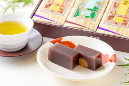 元祖 三石羊羹 詰め合わせ 計2種 (大4本) セット