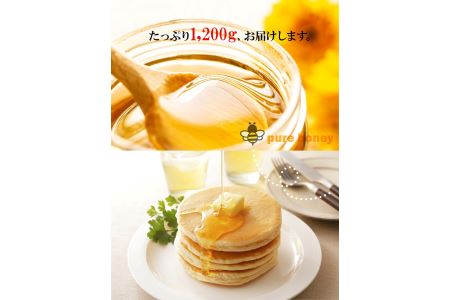 三豊市産はちみつ 1,200g
