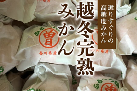 ふるーつ物語「越冬完熟みかん」約3kg(30～50個入り)