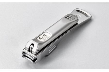 ステンレス製高級爪切りS　金属キャッチャー付き G-1115 H9-86