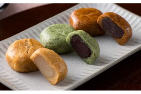 FYN9-278 和菓子 月山まんじゅう詰合せ３種 銘菓 和菓子