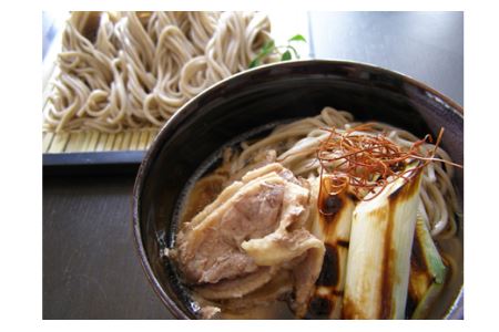 FYN9-412 山形県西川町 生・山形五割そば鴨せいろセット 詰め合わせ 詰合せ 山形県 西川町