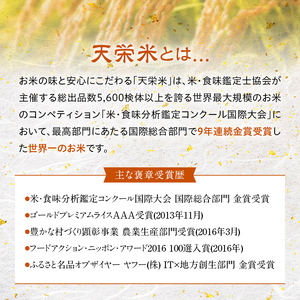 ＜先行予約＞令和7年産米 漢方環境農法『天栄米』5kg F21T-432