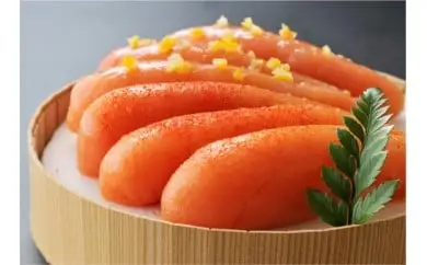 【樽入り】無着色辛子明太子「匠・ゆず」セット（450g）【海千】_HA0255