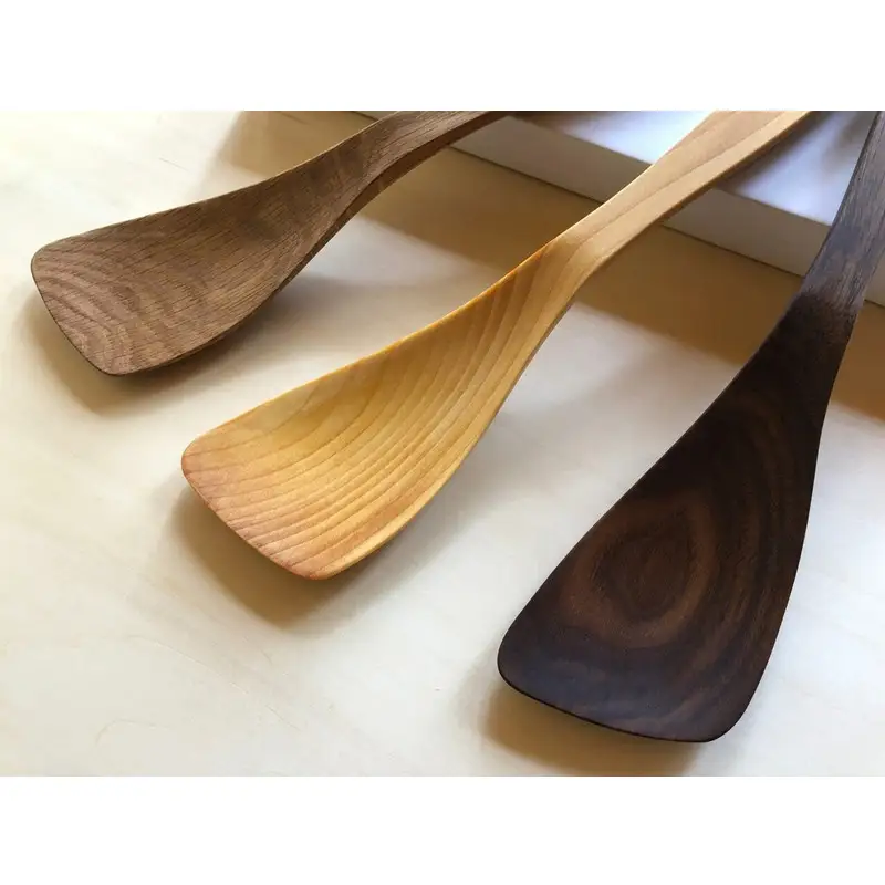 木べら「炒める・すくう・取り分ける」(材料：職人おまかせ) 【GOOD WOOD WORKS】_HA0432