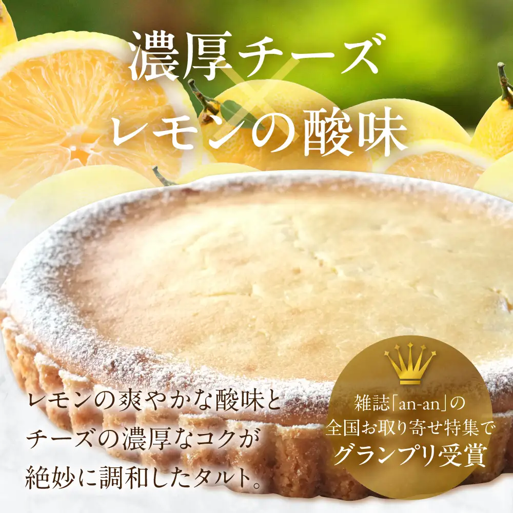 【お取り寄せ特集グランプリ受賞】タカバヤシのチーズタルト 18cm径 チーズタルト【23-4】