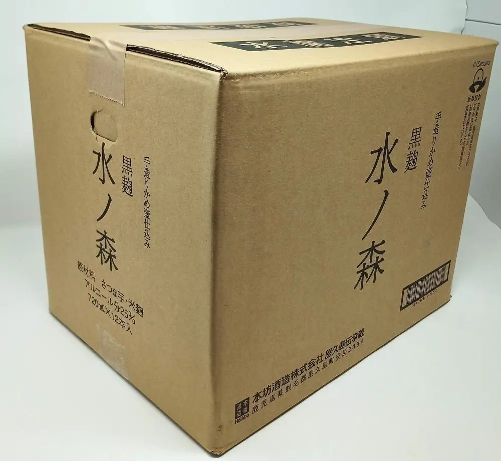 屋久島本格焼酎　水ノ森720ml 12本セット｜焼酎