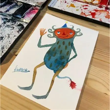 イラストオーダー「あなただけのちょこっと妖精」_装飾品・工芸品     雑貨・日用品  家具・インテリア _【1228338】