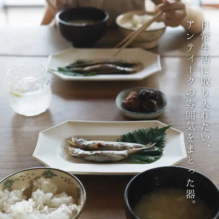 【波佐見焼】オクトゴナル 長皿 プレート 白マット 2枚セット 食器 皿 【イロドリ】 [KE10] 波佐見焼