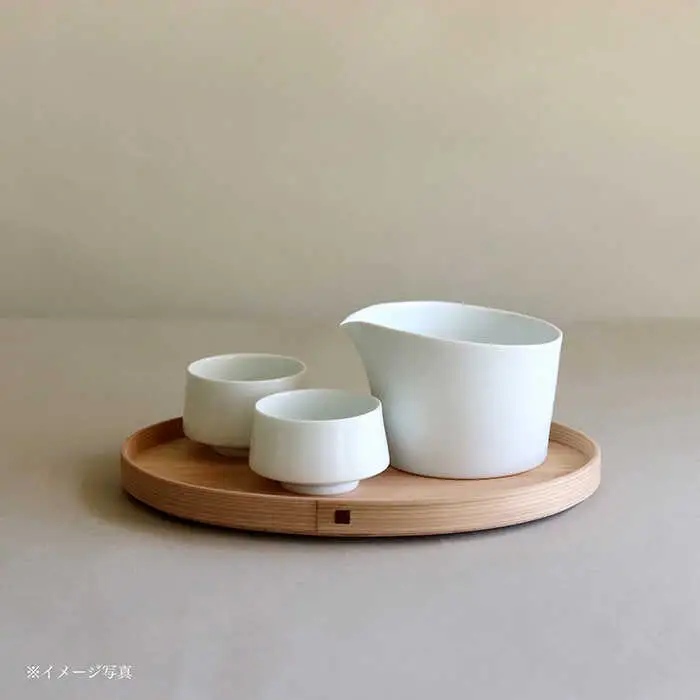 【波佐見焼】白磁の酒器セット 片口 ちょこ 食器 皿 【アトリエビスク】 [RD20]  波佐見焼