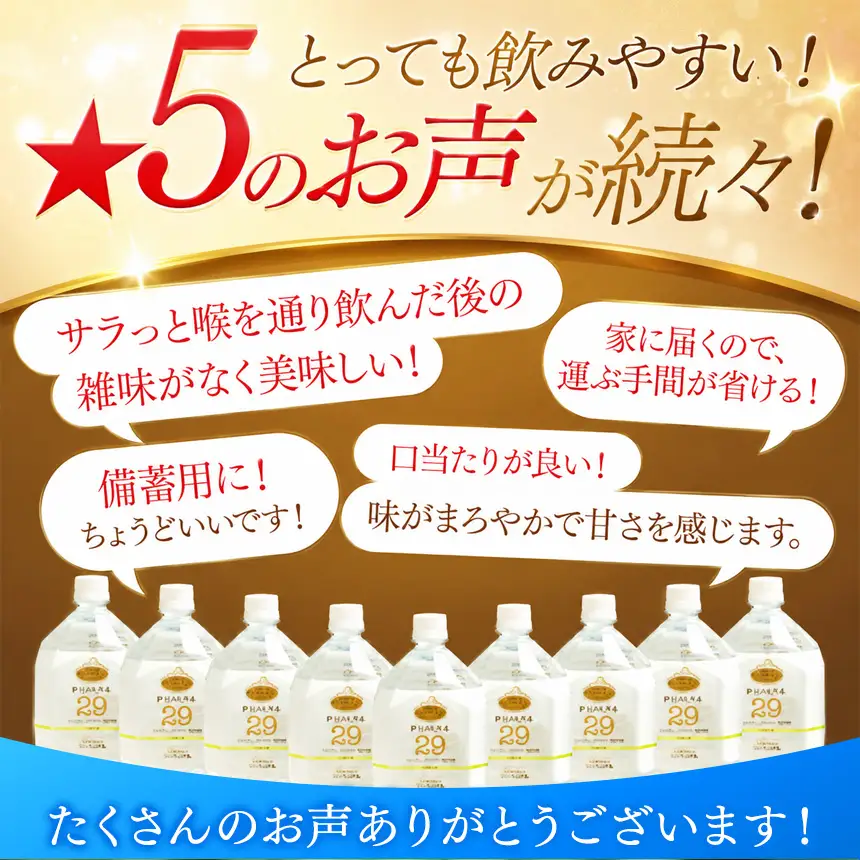 【訳あり品】プレミアム伊豆の天然水29 ラベルレス（2L×24本）