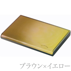 名刺入れ グリーン＆イエロー 選べる10種 カードケース 緑 黄色 みどり きいろ ギフト プレゼント 誕生日 贈答 記念 ビジネス ornament Card Case イベント お楽しみ会 贈答品 誕生日 ホワイトデー クリスマス お礼 退職 内祝い 父の日 母の日 敬老の日 大船渡 三陸 岩手県 国産