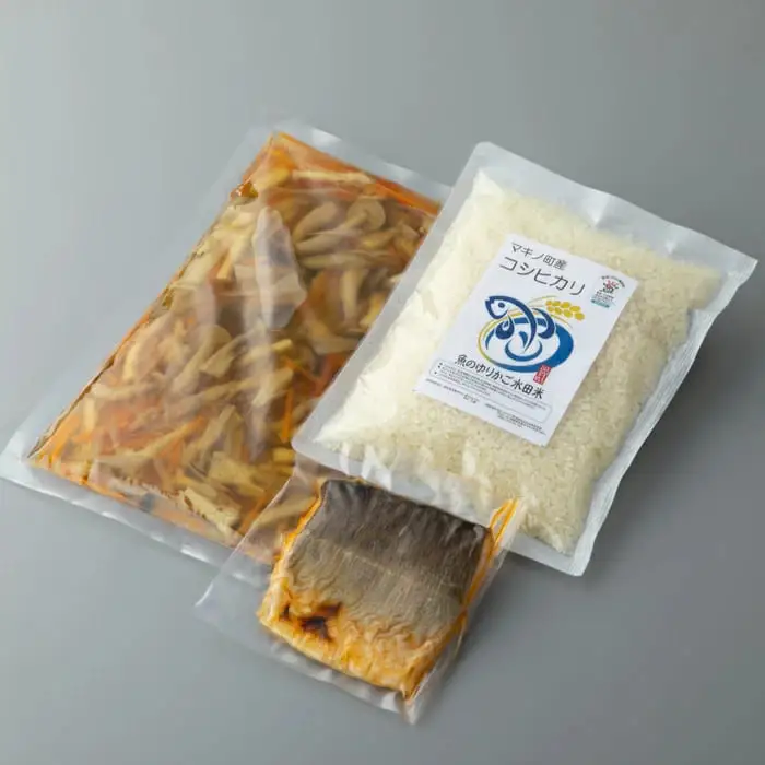 【B-817】魚治湖里庵　琵琶ます炊き込みご飯［高島屋選定品］