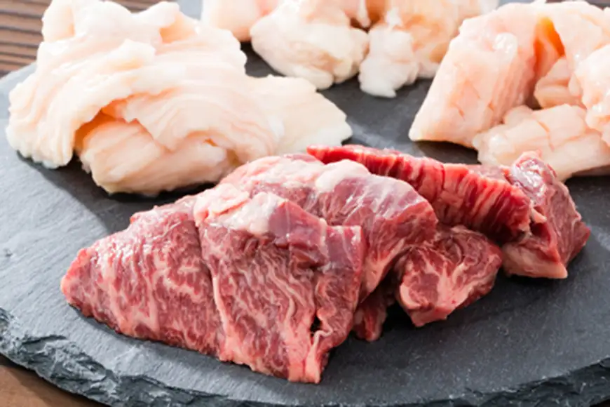 肉 ホルモン 老舗焼肉屋のホルモンセット 150g 4種 計 600g(3～4人前)