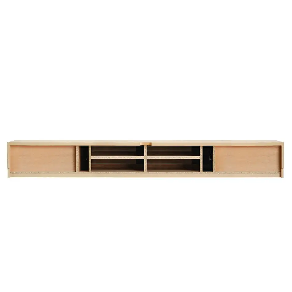 【開梱・設置】テレビボード　アクティフ240cm　ナチュラル　AL319