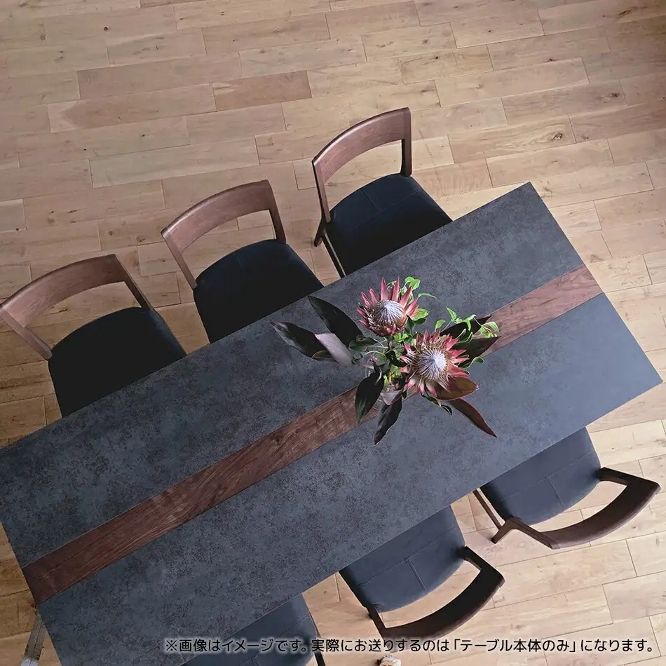 【開梱・設置】セラミックテーブル　バイソン　テーブル210cm　ＲＮ／ＣＩＧ　AL322