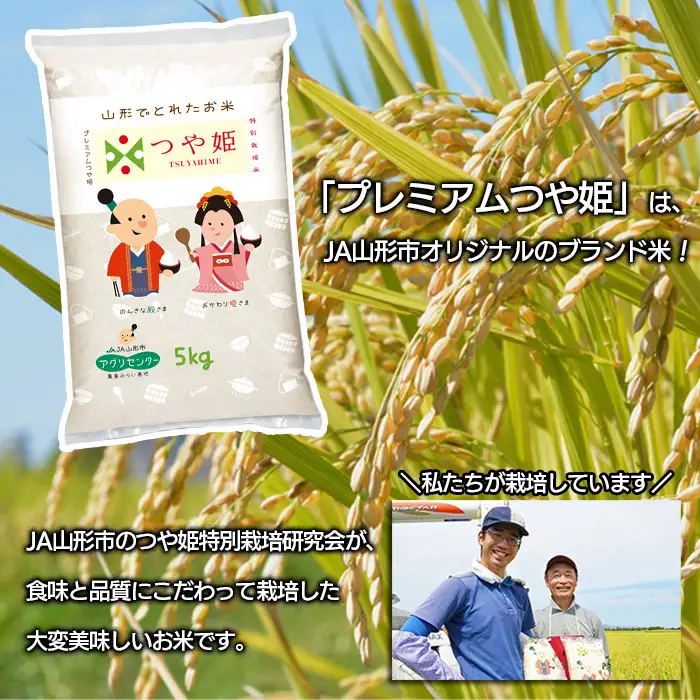 令和7年産 無洗米 プレミアムつや姫(特別栽培米) 5kg FZ21-810