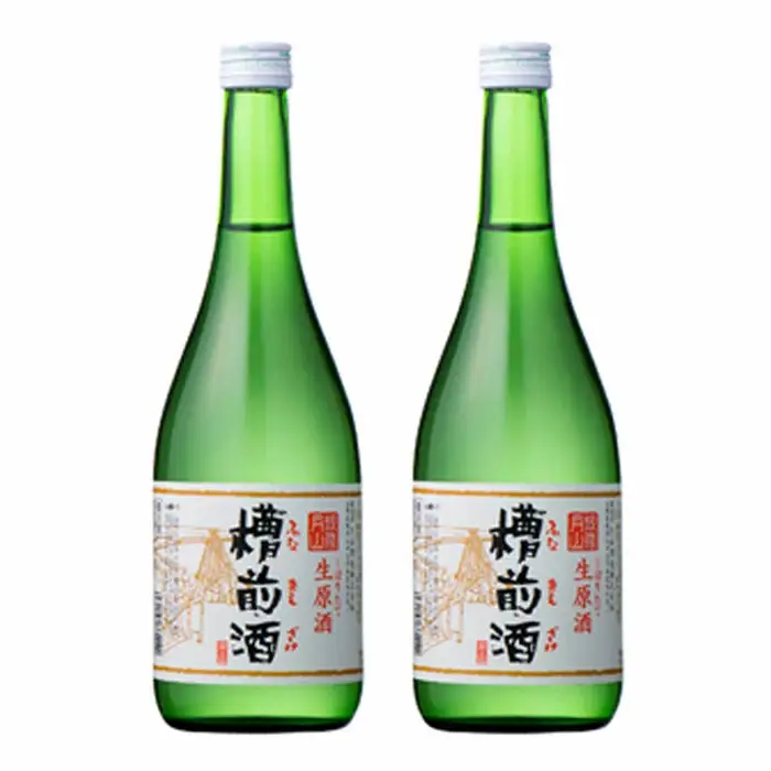 FYN6-585 山形の地酒 冬の限定酒 銀嶺月山 槽前酒（ふなまえざけ）山形県 西川町