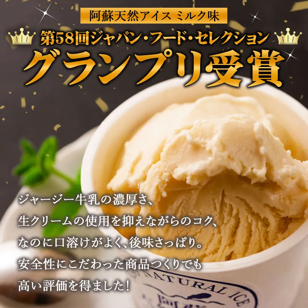 ★素材にこだわる★阿蘇天然アイス10種のジェラートセット（Ver2）