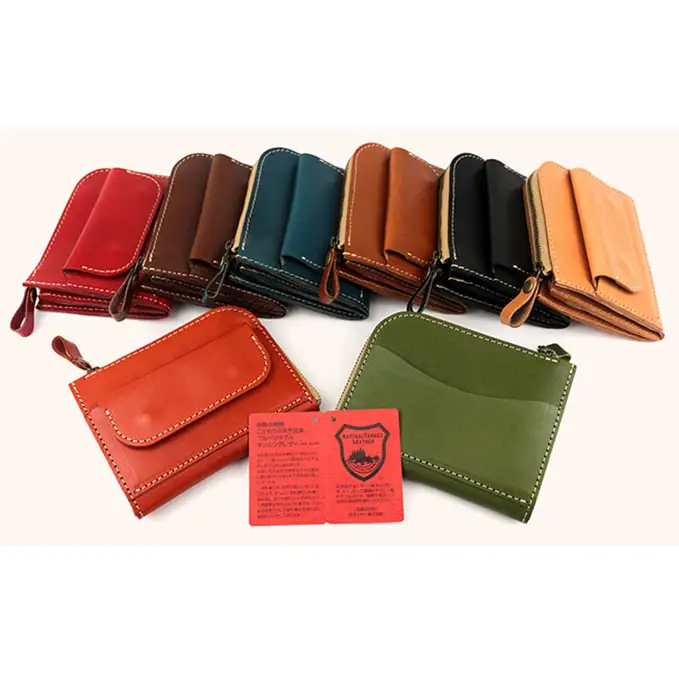 Native Creation L字ファスナー 本革ミニ財布 NC3773 全8色 栃木レザー【納期1～3カ月】 ファッション小物 カジュアル  ORANGE