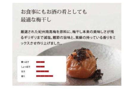 しそかつお梅干し1kg [大玉]３Ｌサイズ紀州南高梅うめぼし和歌山産(化粧箱入)【kztb280A】