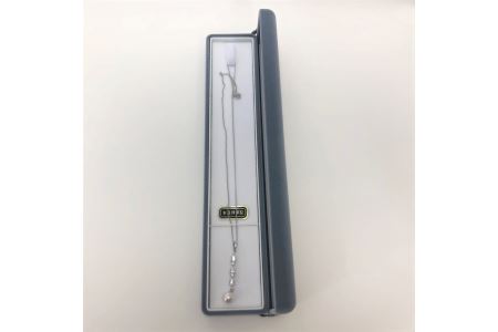 真珠 アクセサリー 7.5mm ネックレス ペンダント あこや アコヤ貝 しんじゅ フォーマル カジュアル ギフト 贈り物 贈答 贈答用 プレゼント 普段使い 誕生日 記念日 お祝い 三重 伊勢 志摩 / キュービックジルコニアベーシックペンダント