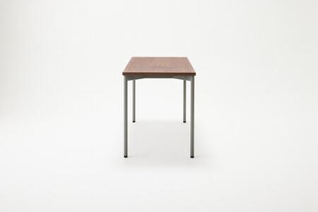 パソコンデスク シンプル デスク WAAKdesk TypeA 120 天板ウォールナット｜脚グレー