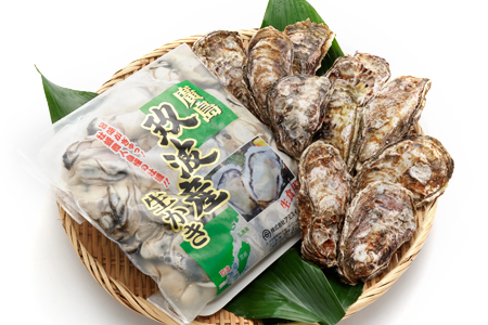 [2027年1月8日より発送！]オレの牡蠣 広島県大竹市産 生牡蠣 むき身1kg＆殻付 (16個から20個) 牡蠣 Bセット [1883]