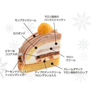 ★クリスマスケーキ★ノエル・ド・モンブラン | クリスマス モンブラン こだわり ※2024年12月19日発送