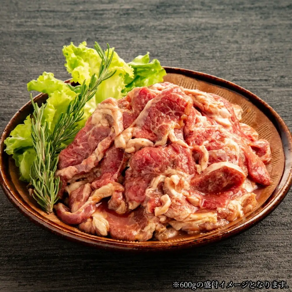 40-124 秘伝の味付けラムロースジンギスカン1.2kg