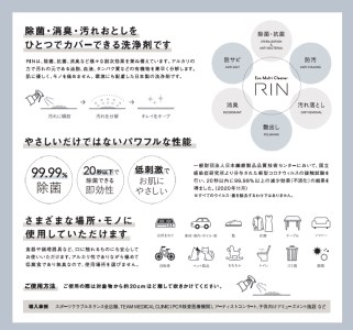 多目的除菌クリーナーRIN808(パウチ)