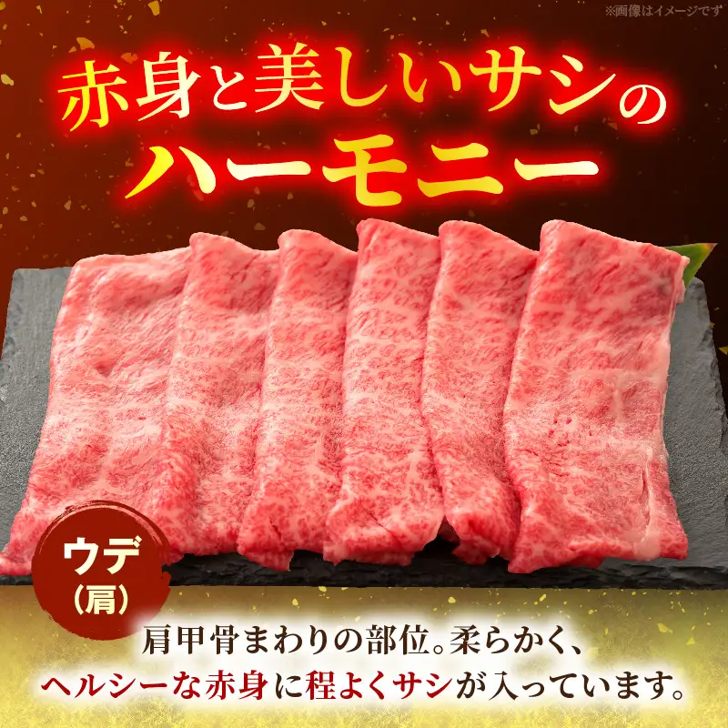 宮崎牛ウデ すき焼き・しゃぶしゃぶ用 500g お肉 肉 牛肉 宮崎牛 ウデ スライス 赤身 すき焼き しゃぶしゃぶ 鍋 ギフト 贈答 お取り寄せ