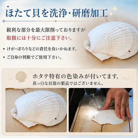 ホタテ水着 上下セット」と「漁師カード マダム・ムチュリーホタテ水着
