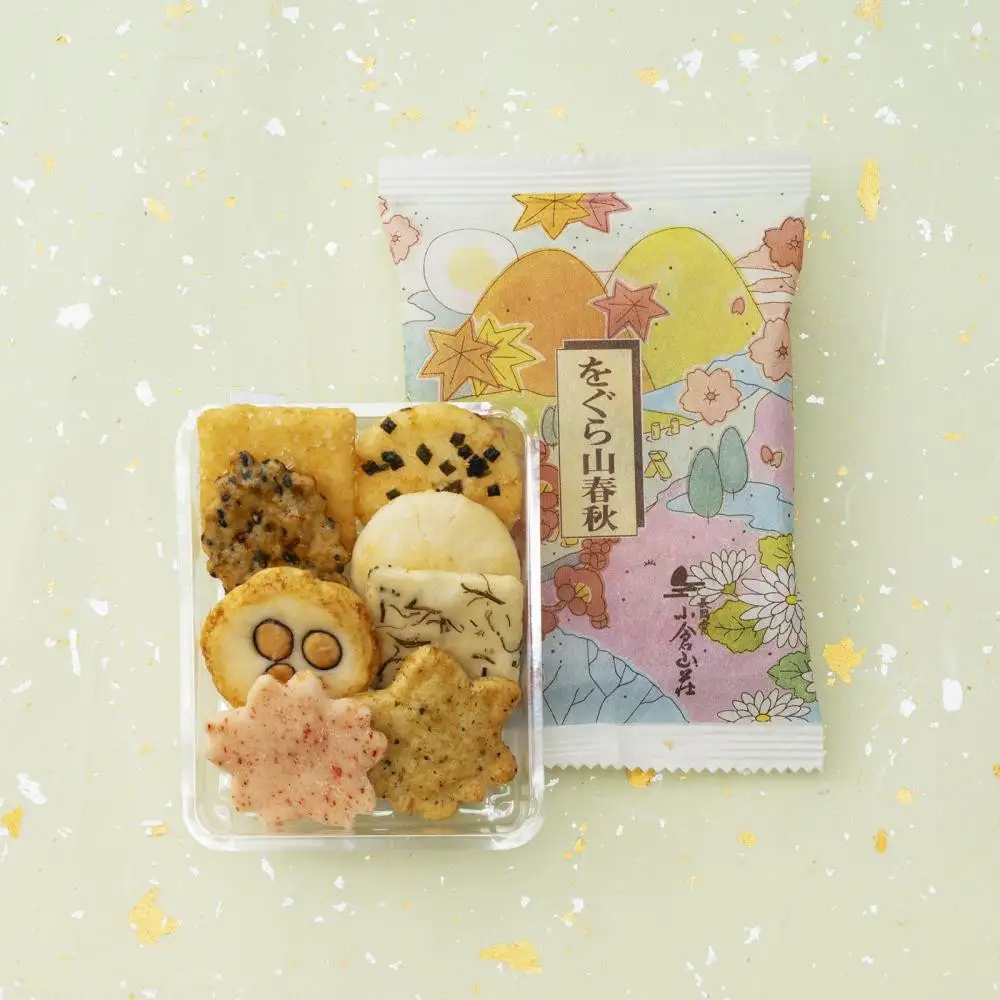 小倉山荘 あられ せんべい 詰合せ 8ヶ入×12袋 お菓子 ギフト お菓子