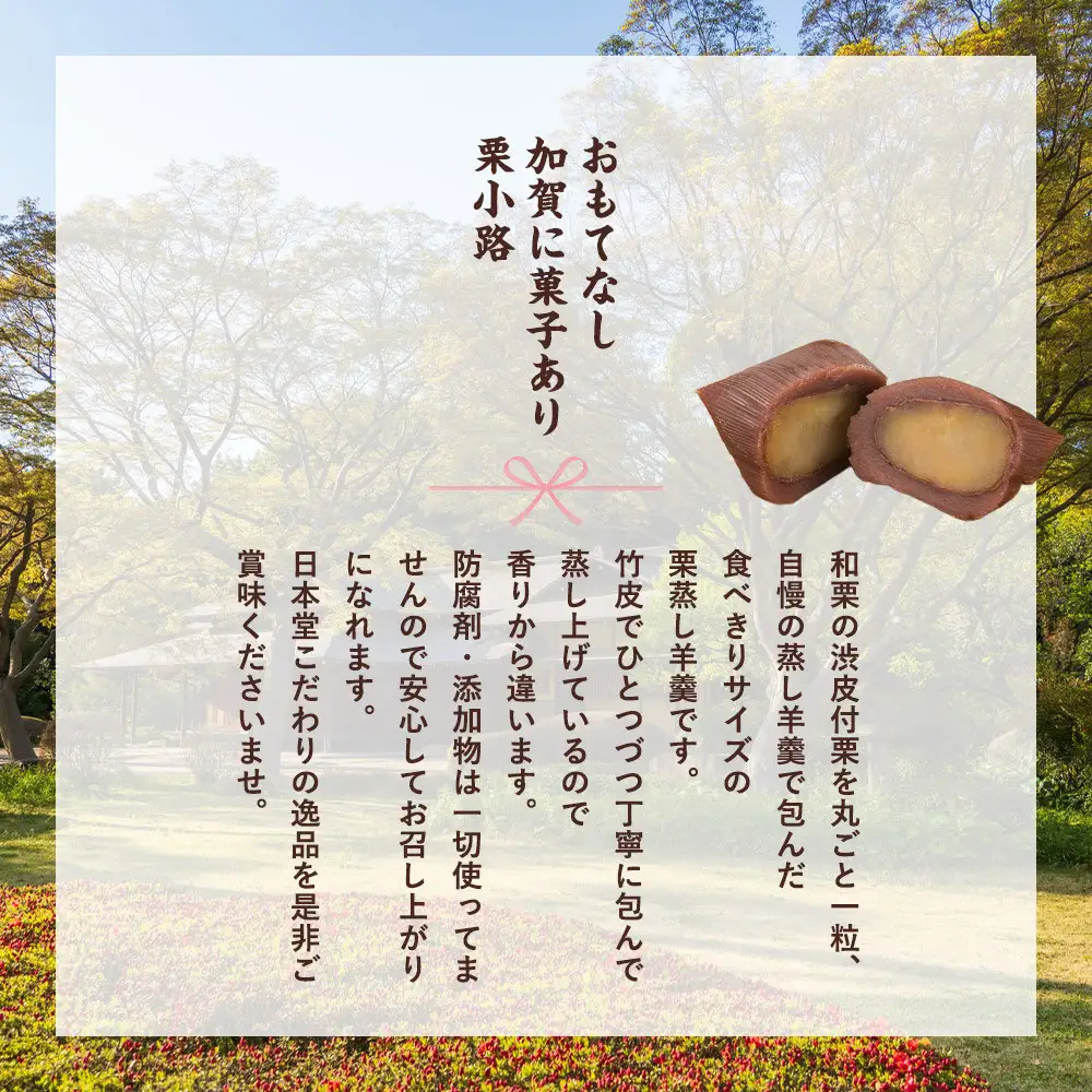 皇室献上銘菓　栗小路 8個入