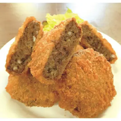 常陸牛「ハンバーグ150g×4個」＆「メンチカツ80g×4個」_肉 ハンバーグ 牛肉   惣菜・加工品   _【配送不可地域：離島】【1263438】