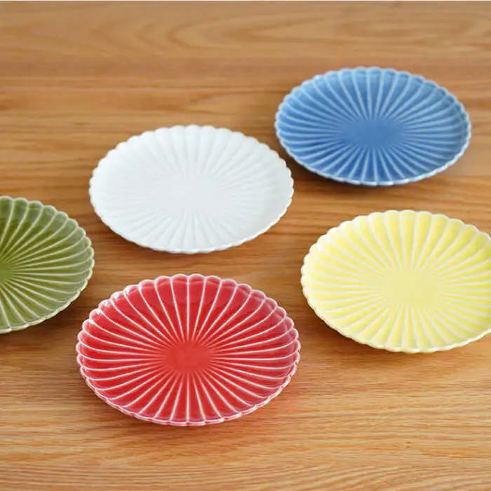 【波佐見焼】花しのぎ 新和皿揃 小皿 5枚 食器 皿 【団陶器】 [PB61] 波佐見焼