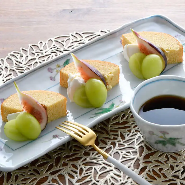 【波佐見焼】ねむの木 長角皿 プレート おしゃれな彫入りカップ 湯呑み 2個組 食器 皿 【藍水】 [GB29]  波佐見焼